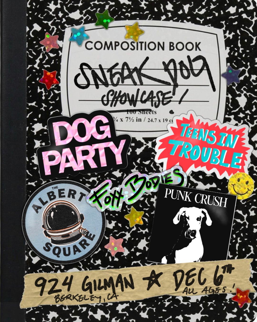 DIY Sneak Dog Showcase Poster