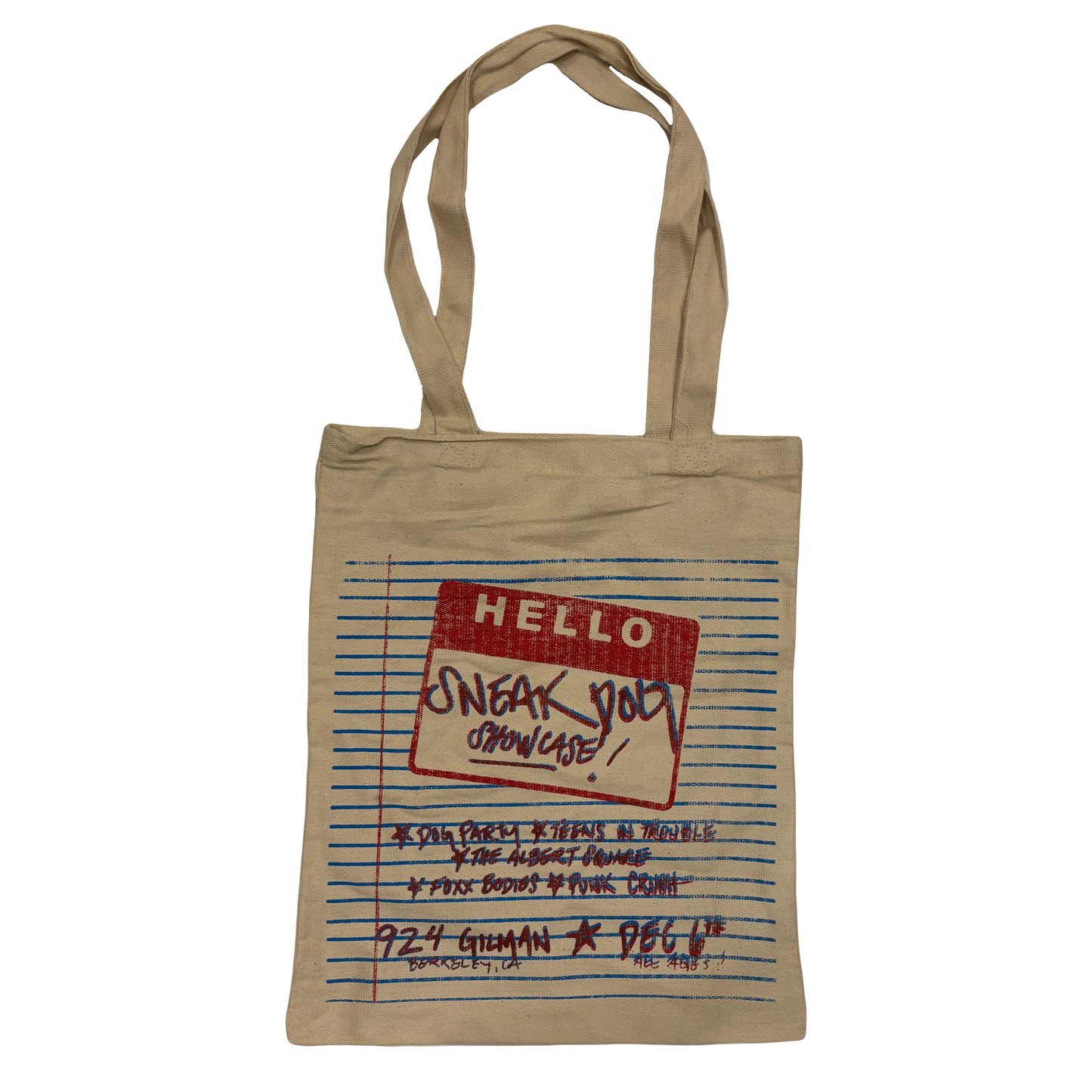 Sneak Dog Showcase Tote Bag